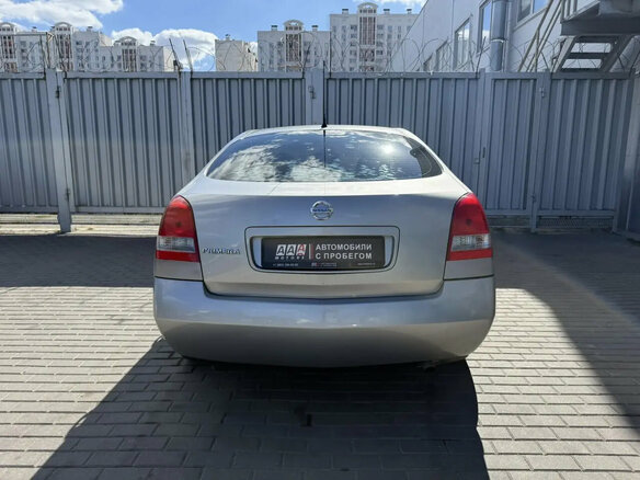 2005 Nissan Primera III (P12), серебристый - вид 3