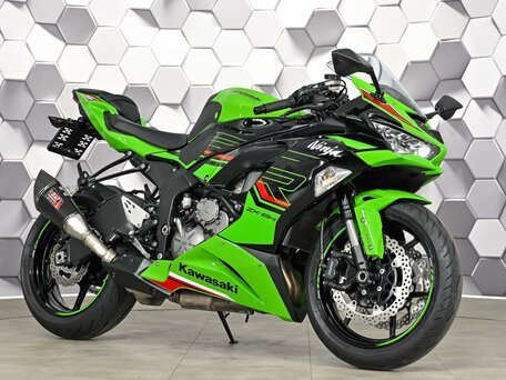 2022 Kawasaki ZX-6R Ninja, зелёный, 1199000 рублей, вид 1