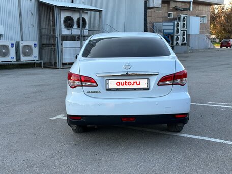 2014 Nissan Almera III (G15), белый, 570000 рублей, вид 5