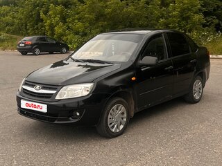 2013 Lada (ВАЗ) Granta I, чёрный, 210000 рублей, вид 2