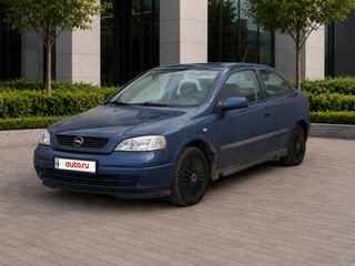 2002 Opel Astra G, синий, 170000 рублей, вид 1