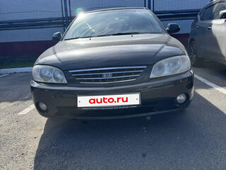 2008 Kia Spectra I Рестайлинг 2, чёрный, 300000 рублей, вид 1