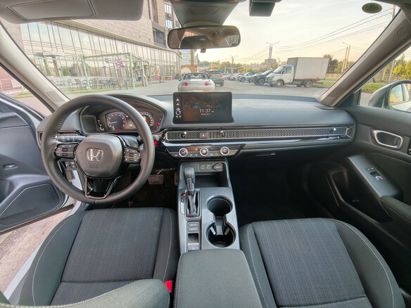 2022 Honda Civic XI, белый, 2300000 рублей - вид 11
