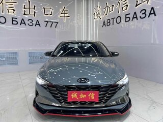 2022 Hyundai Elantra VII (CN7), серый, 1550000 рублей, вид 2