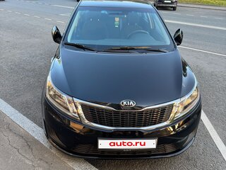 2014 Kia Rio III, чёрный, 1115000 рублей, вид 2