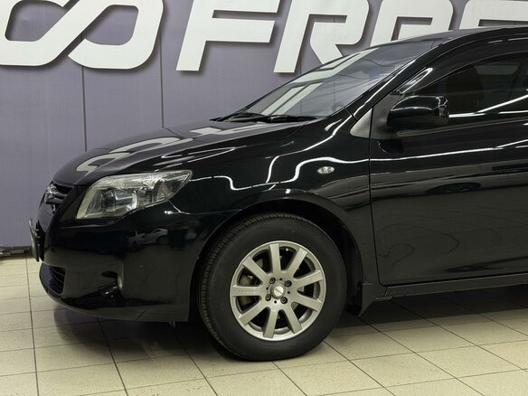 2008 Toyota Corolla Fielder X (E140, E150) Рестайлинг, чёрный, 919000 рублей - вид 9