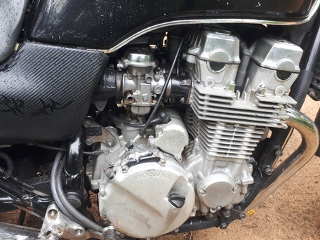 1992 Honda CB 750, чёрный, 189000 рублей, вид 4