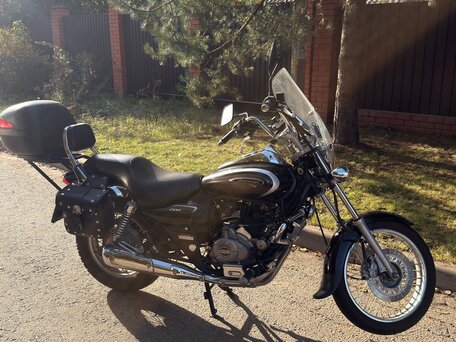 2019 Bajaj Avenger, чёрный, 179000 рублей, вид 3