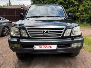 2004 Lexus LX 470 II Рестайлинг, чёрный, 1500000 рублей, вид 2