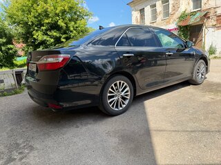 2016 Toyota Camry VII (XV50) Рестайлинг, чёрный, 1855000 рублей, вид 4