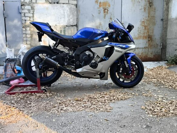 2015 Yamaha YZF-R1, синий, 1450000 рублей - вид 1