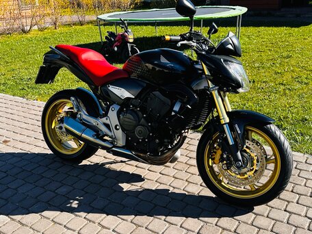 2008 Honda CB 600F Hornet, чёрный, 485000 рублей, вид 1