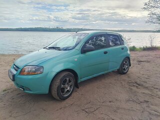 2005 Chevrolet Aveo I, зелёный, 160000 рублей, вид 1