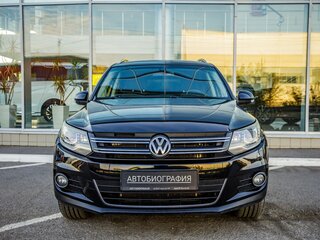 2012 Volkswagen Tiguan I Рестайлинг, чёрный, 1298000 рублей, вид 2