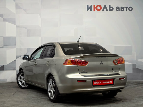 2008 Mitsubishi Lancer X, бежевый, 580000 рублей - вид 6