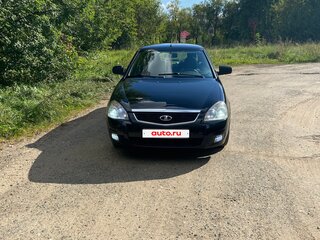 2014 Lada (ВАЗ) Priora I Рестайлинг, чёрный, 380000 рублей, вид 2