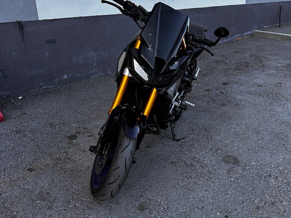 2015 Yamaha MT-09 (FZ-09), фиолетовый, 690000 рублей - вид 1