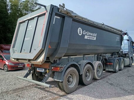 2024 Grunwald Полуприцеп самосвальный, серый, 2900000 рублей, вид 3