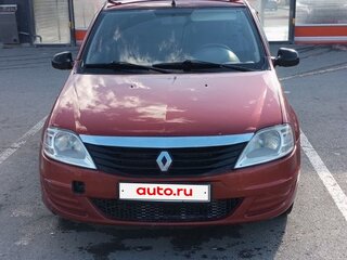2010 Renault Logan I Рестайлинг, красный, 200000 рублей, вид 1
