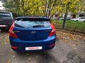 2014 Hyundai Solaris I Рестайлинг, синий - вид 4