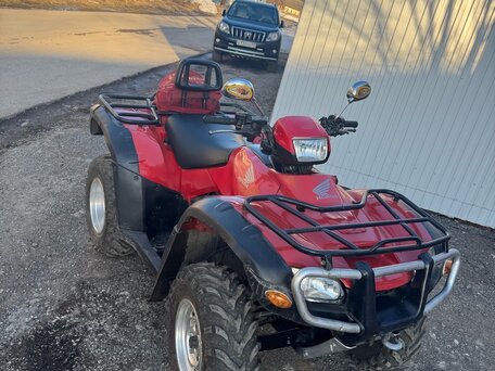 2007 Honda TRX 500 (Foreman), красный, 440000 рублей, вид 2