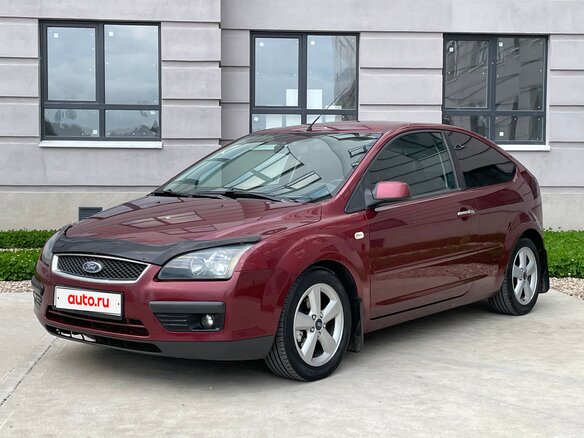 2006 Ford Focus II, красный - вид 1