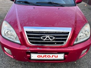 2012 Chery Tiggo (T11) I Рестайлинг (FL), красный, 350000 рублей, вид 1