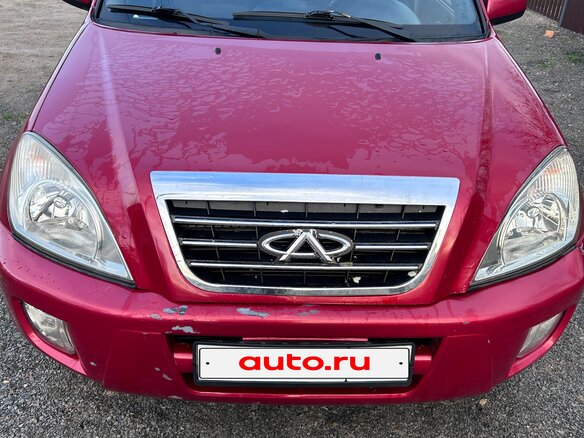 2012 Chery Tiggo (T11) I Рестайлинг (FL), красный, 350000 рублей