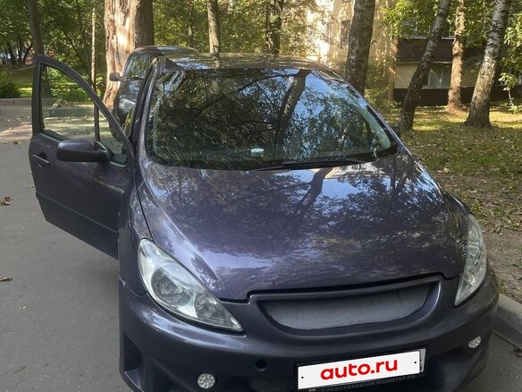 2005 Peugeot 307 I, пурпурный, 400000 рублей - вид 9