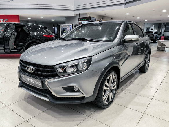 2018 Lada (ВАЗ) Vesta Cross I, серый, 820000 рублей