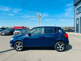 2012 Skoda Fabia II Рестайлинг, синий, 899999 рублей, вид 3