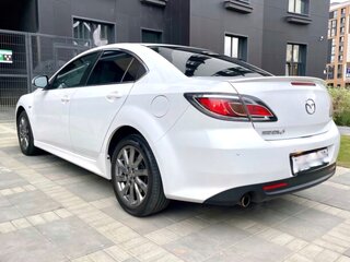 2012 Mazda 6 II (GH) Рестайлинг, белый, 980000 рублей, вид 5