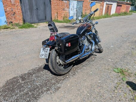 1995 Honda Steed 600, чёрный, 230000 рублей, вид 4