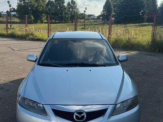 2006 Mazda 6 I (GG) Рестайлинг, серебристый, 205000 рублей, вид 1