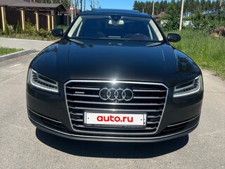 2015 Audi A8 Long III (D4) Рестайлинг, чёрный, 3000000 рублей, вид 1