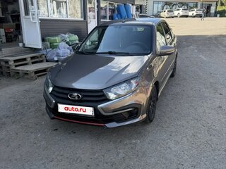 2021 Lada (ВАЗ) Granta Drive Active I Рестайлинг, коричневый, 650000 рублей, вид 4