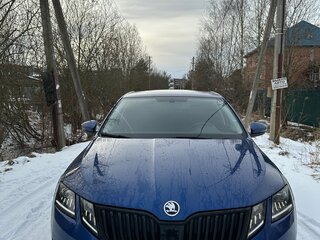 2019 Skoda Octavia III (A7) Рестайлинг, синий, 1720000 рублей, вид 2