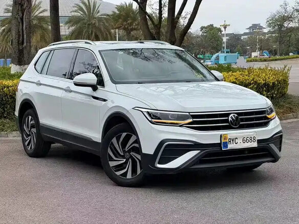 2021 Volkswagen Tiguan L II Рестайлинг (China Market), белый