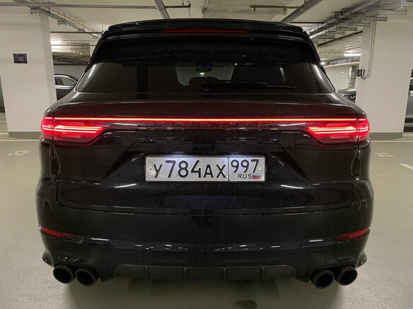 2021 Porsche Cayenne Turbo III, чёрный, 14790000 рублей - вид 15