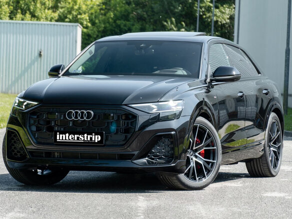 2025 Audi Q8 50 TDI I (4M) Рестайлинг, серебристый - вид 2