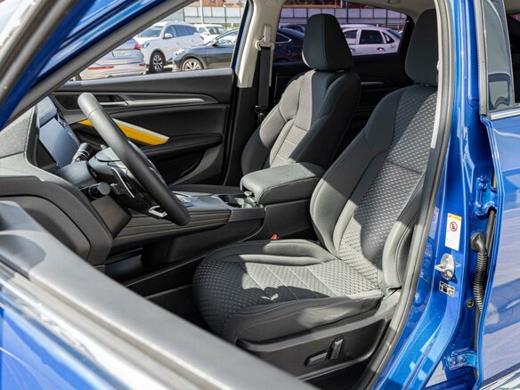 2021 Haval F7x I, синий - вид 9