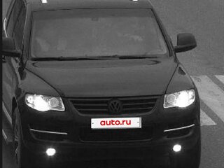 2008 Volkswagen Touareg I Рестайлинг, чёрный, 1220000 рублей, вид 4