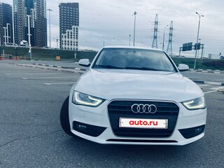 2014 Audi A4 IV (B8) Рестайлинг, белый, 1550000 рублей, вид 4