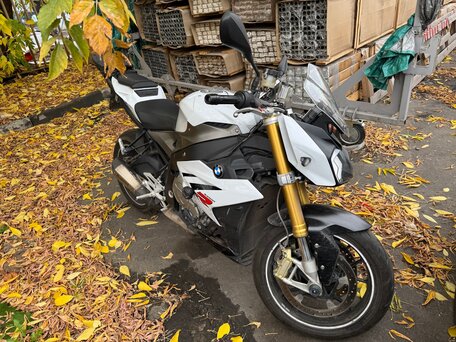2014 BMW S 1000 R, белый, 1000000 рублей, вид 3