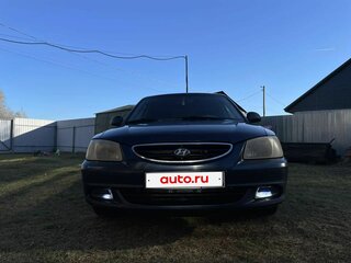 2006 Hyundai Accent ТагАЗ II, синий, 289000 рублей, вид 2