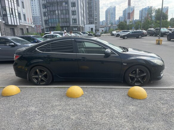 2008 Mazda 6 II (GH), чёрный, 615000 рублей - вид 2