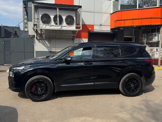 2021 Hyundai Santa Fe IV Рестайлинг, чёрный, 3590000 рублей, вид 1
