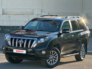 2017 Toyota Land Cruiser Prado 150 Series Рестайлинг 1, чёрный, 4350000 рублей, вид 3
