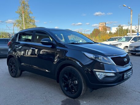 2014 Kia Sportage III Рестайлинг, чёрный, 1490000 рублей, вид 4