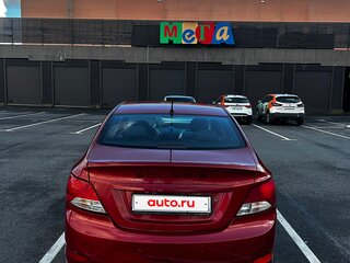 2011 Hyundai Solaris I, красный, 500000 рублей, вид 4
